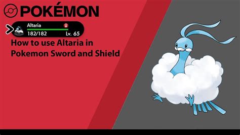Pokemon Sword and Shield Altaria .